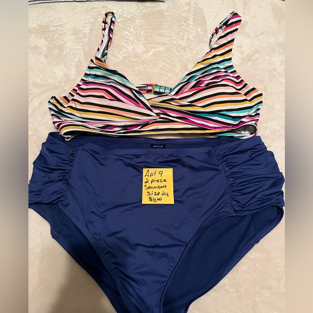 Women’s Plus Size Apt 9 Bathing Suit 2 Piece